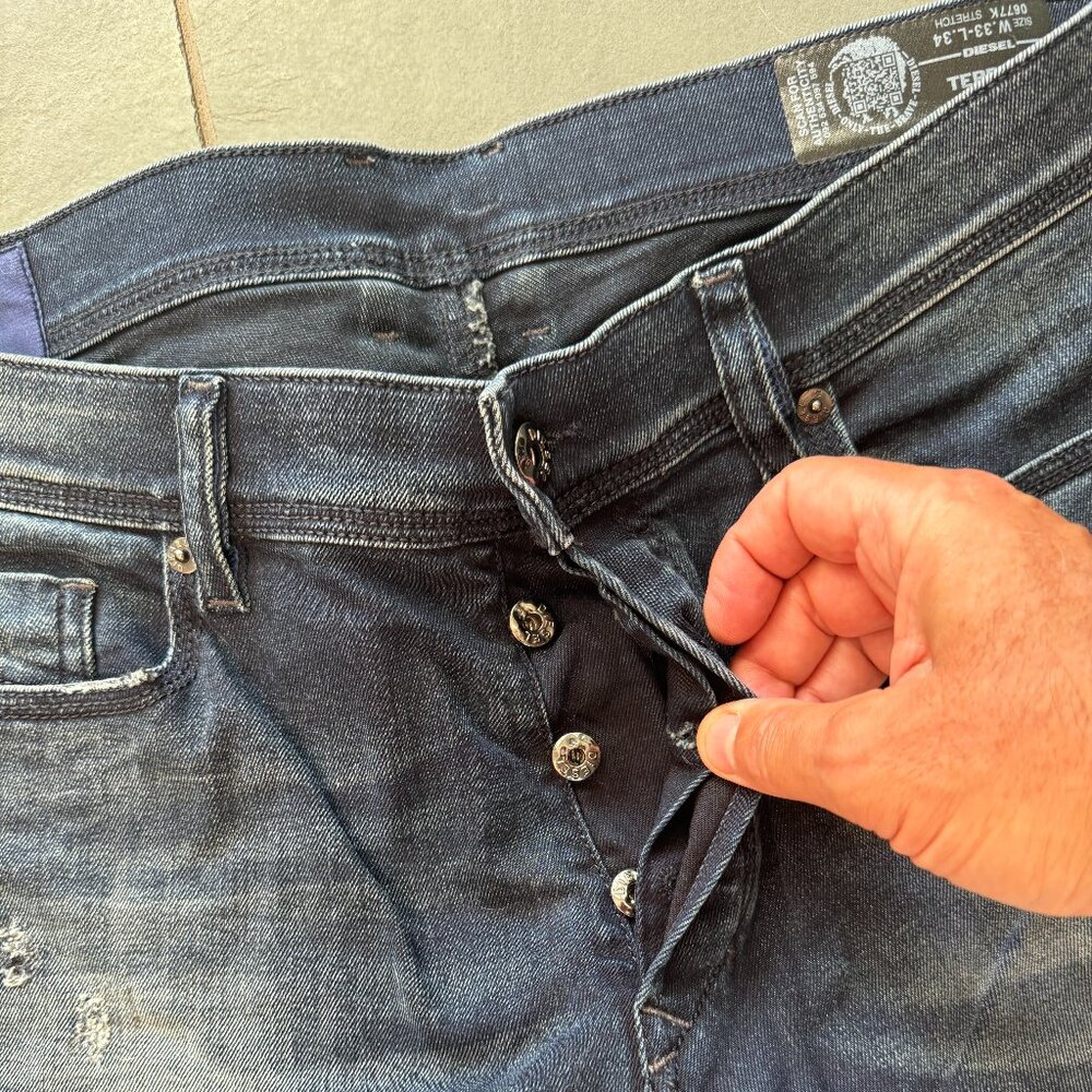 Mens Stretch Diesel jeans 33